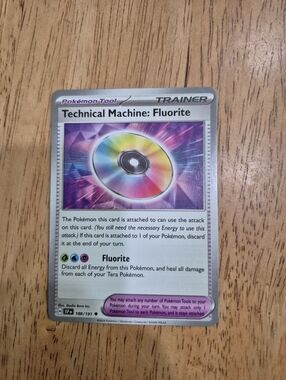QTY 2 Pokémon Tool Card Technical Machine: Fluorite